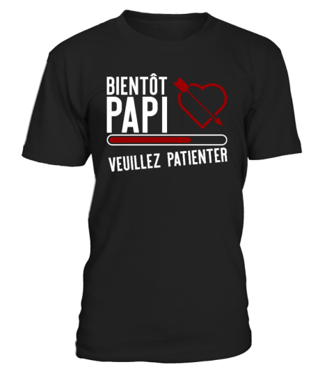 ✪ Bientôt papi t-shirt papy ✪