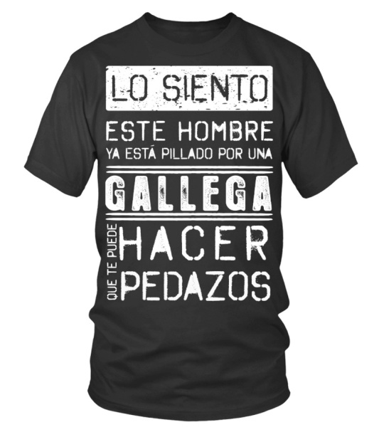 Camiseta Camiseta Pedazos Gallega Teezily
