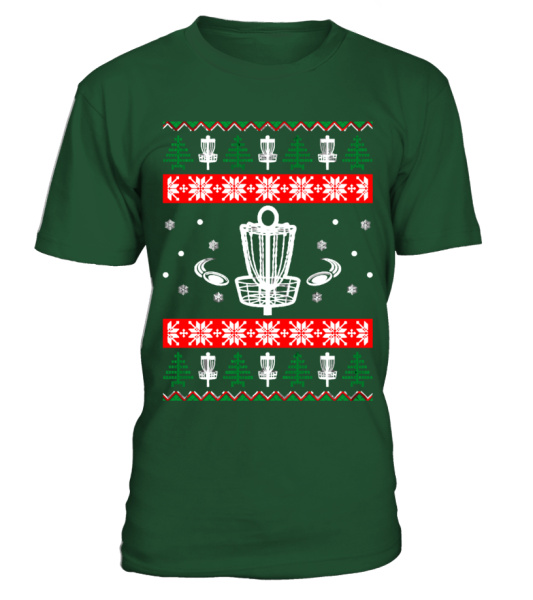 Disc golf christmas top sweater