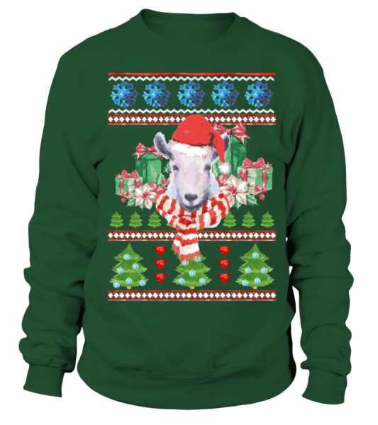 Goat Ugly Christmas Sweater Sweatshirt Teezily