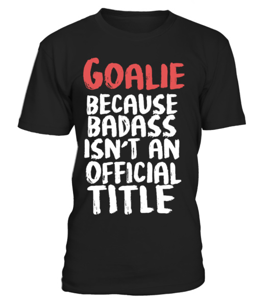Hockey goalie discount t shirts