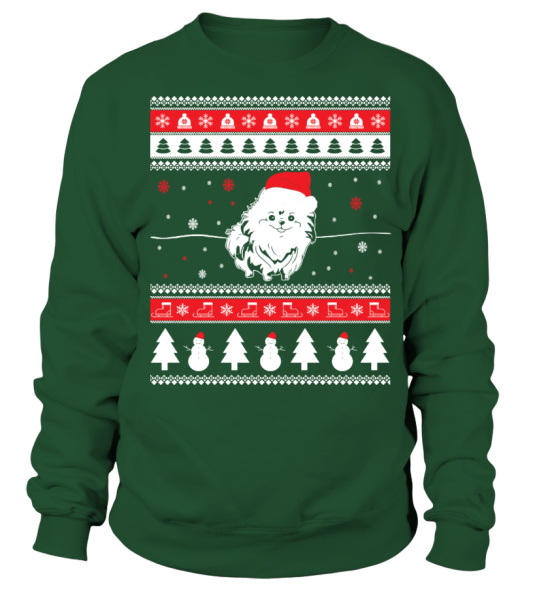 Pomeranian christmas jumper online