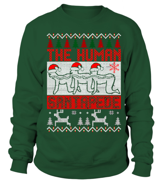 The Human Santapede Ugly Christmas Sweater Sweatshirt Teezily