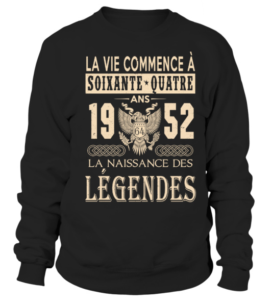 1952 Legendes T shirts Sweatshirt Teezily