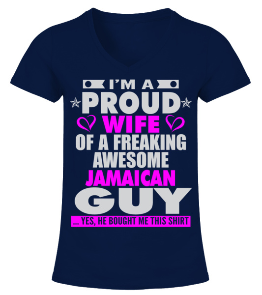 PROUD WIFE OF JAMAICAN GUY T SHIRTS - T-shirt
