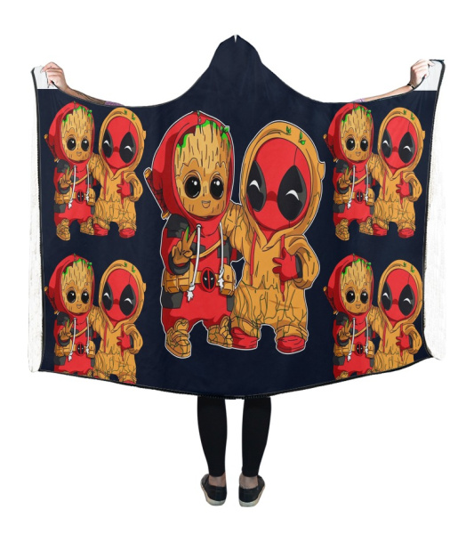 Grootpool Blanket Hooded blanket Teezily