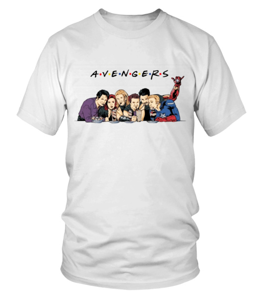 Friends top avengers shirt