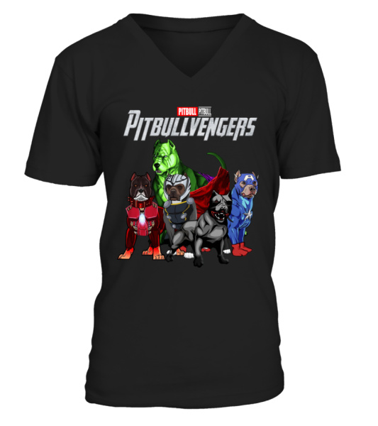 Cool Design Pitbull avengers shirt T shirt Teezily
