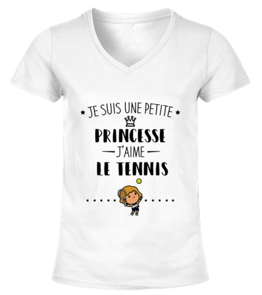 tennis enfant une princesse 0005 T shirt Teezily