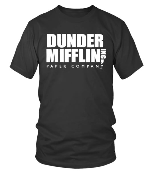 Camiseta de manga corta para hombre, camisa de papel de The Office Show Dunder  Mifflin, cuello redondo, ropa de calle, 2021 - AliExpress