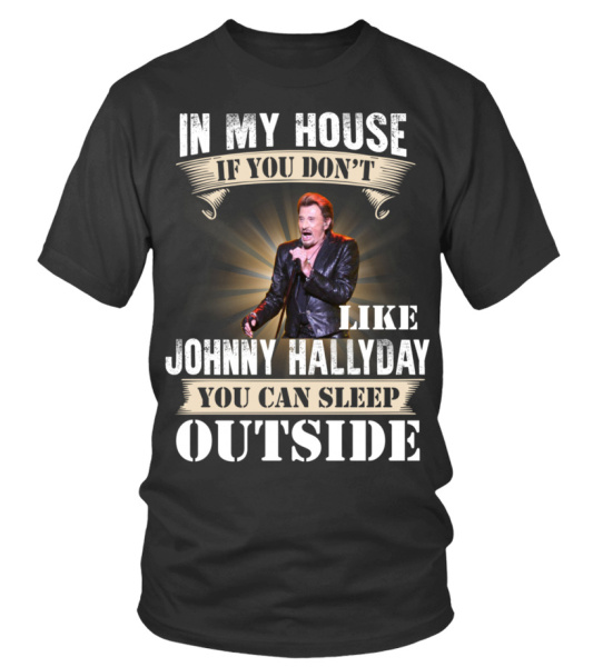 Johnny hallyday tee clearance shirt