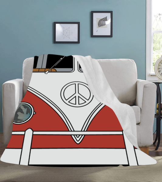 Size 60x80 inch Sherpa Blanket Teezily