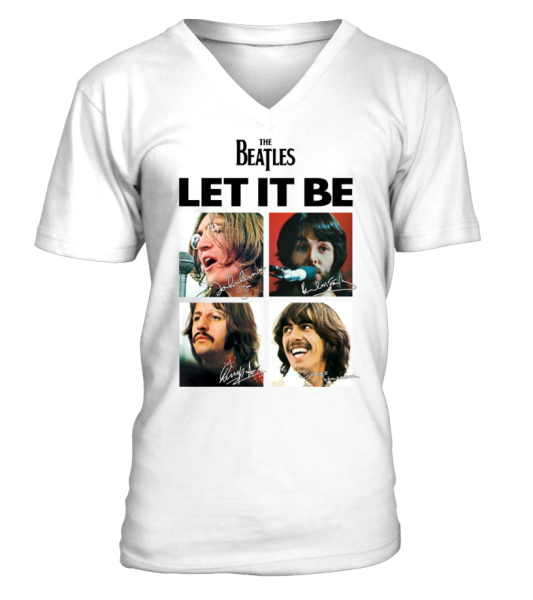 Beatles let it be shirt top