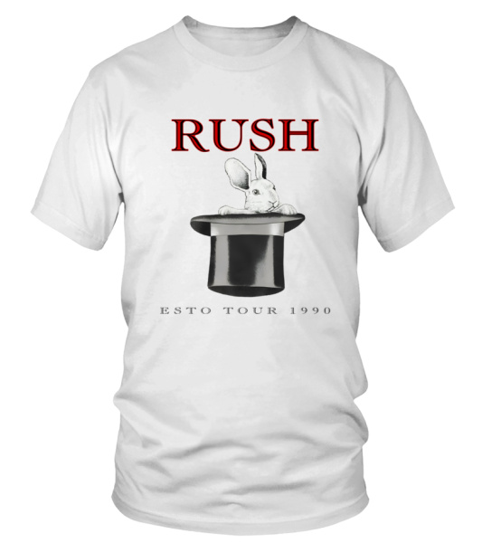 2 sides 1990 Rush Rabbit Presto North America Tour WT T shirt Teezily
