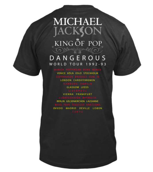 1993 Michael Jackson Dangerous World Tour Vintage THAI SP