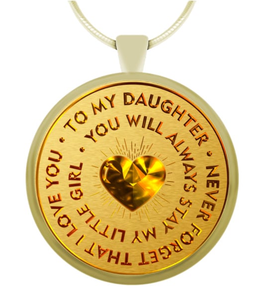 Necklace for a daughter on sale