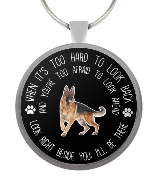 LOVE GERMAN SHEPHERD Necklace Teezily