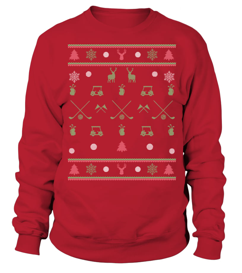 GOLF CHRISTMAS JUMPER: Teezily Campaign