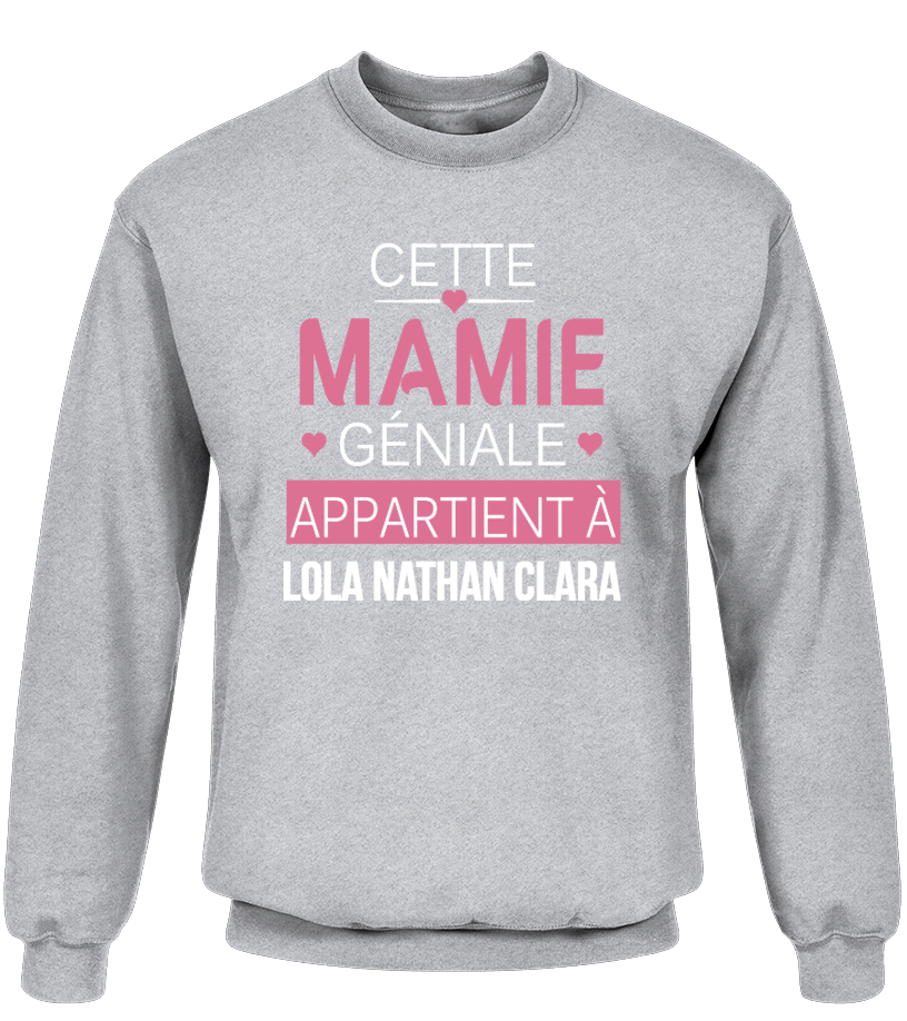 Cette Mamie Appartient À - Cadeau Personnalisé