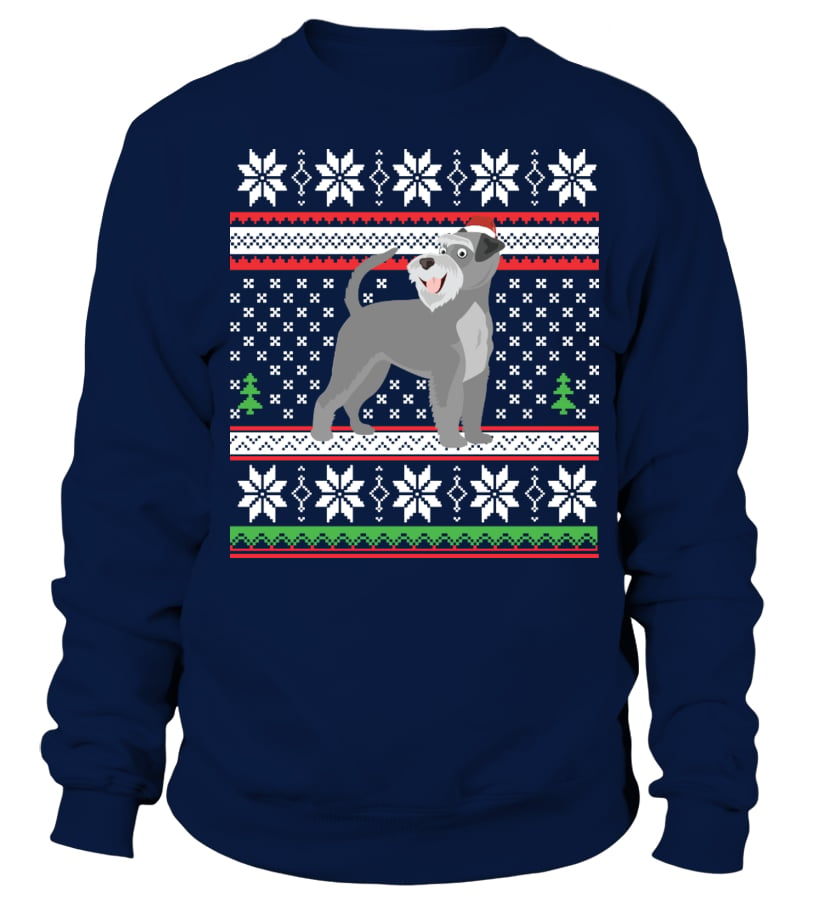 Miniature schnauzer christmas sales jumper