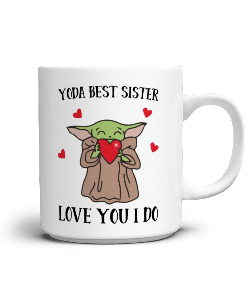 Baby Yoda Loves You Mug