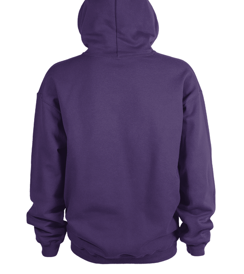 plain purple sweatshirt