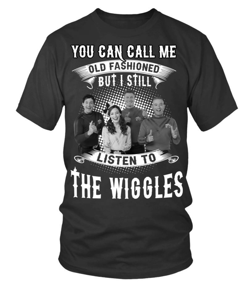 Black wiggles t shirt top