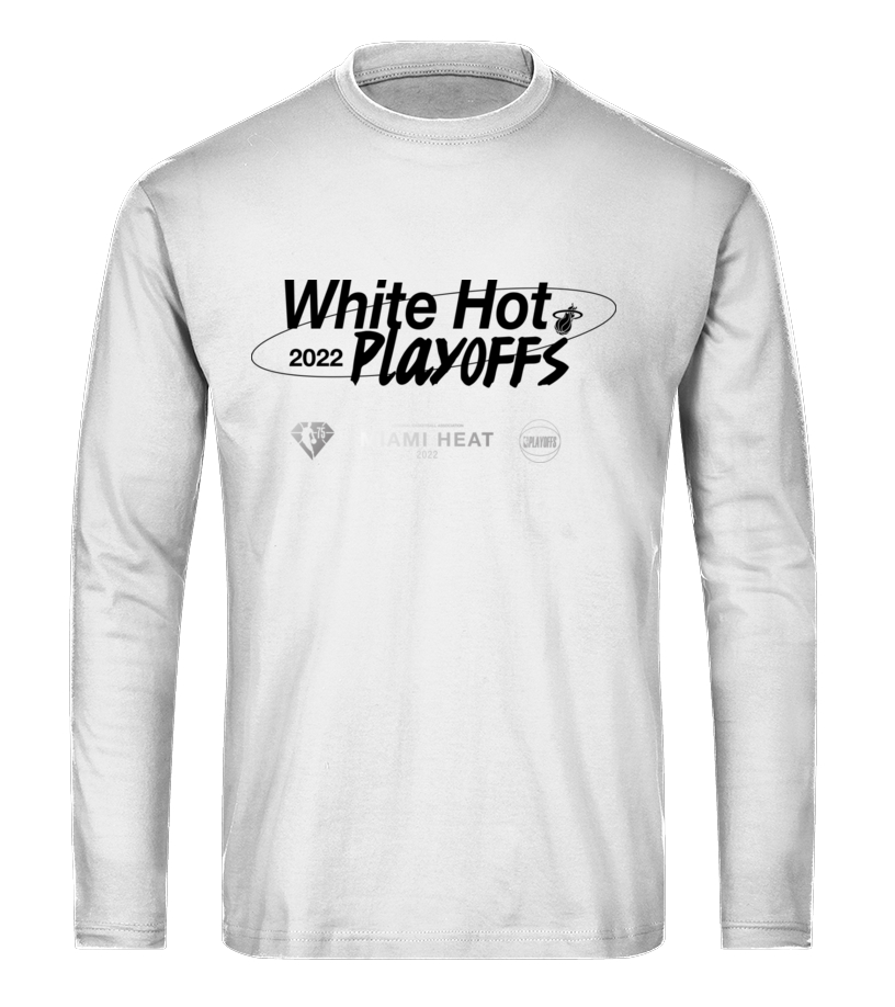 Nike Miami Heat White Hot 2022 Nba Playoffs Mantra Clothing