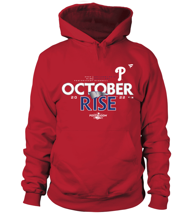 Philadelphia Phillies red October 2023 Postseason shirt - Guineashirt  Premium ™ LLC