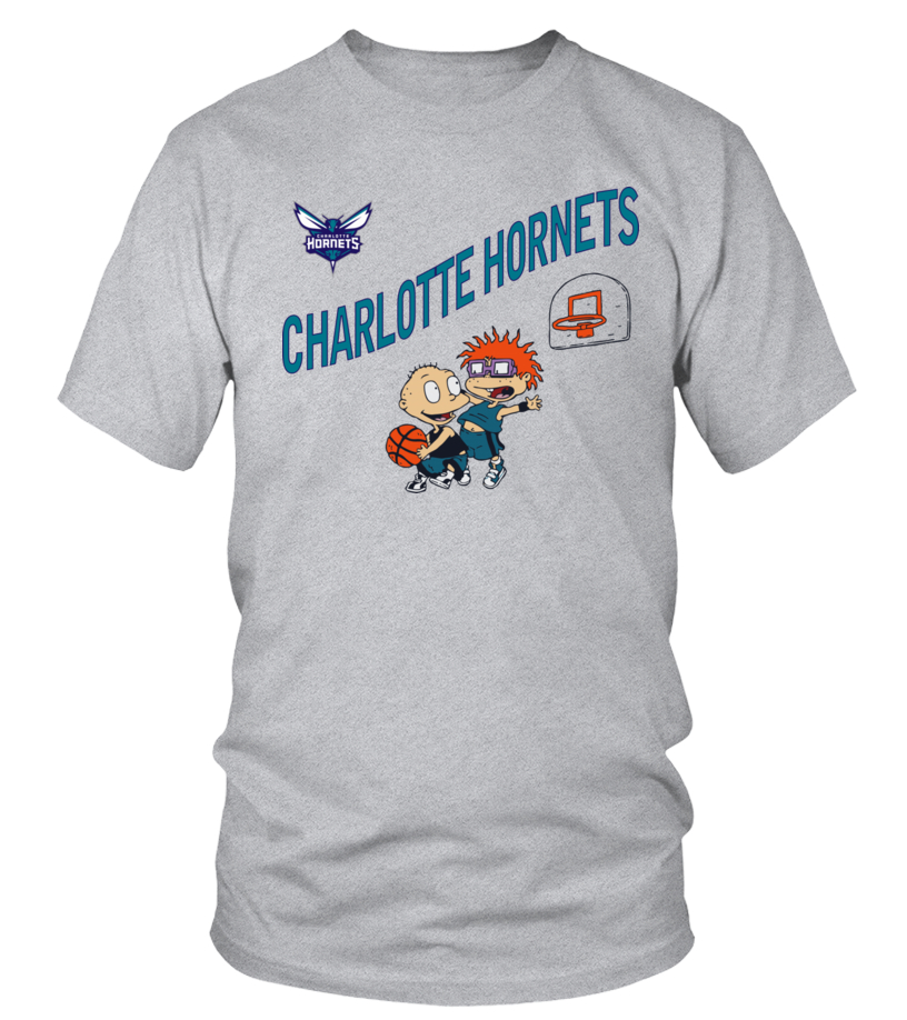 NBA x rugrats charlotte hornets chuckie tommy shirt, hoodie, sweater, long  sleeve and tank top