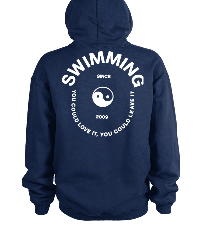 Swimming yin store yang hoodie