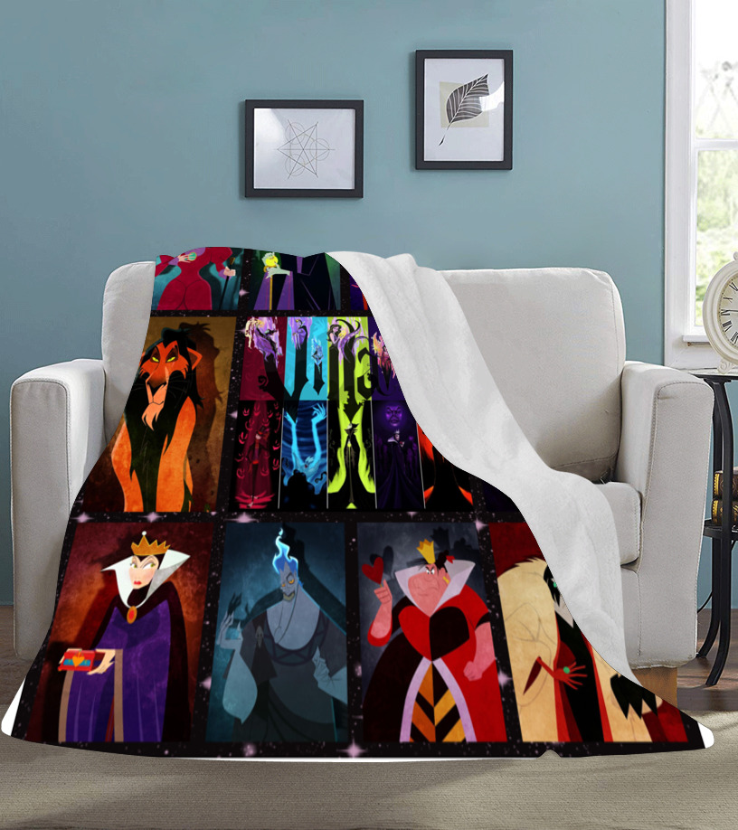 Sherpa hotsell Blanket Disney Villains