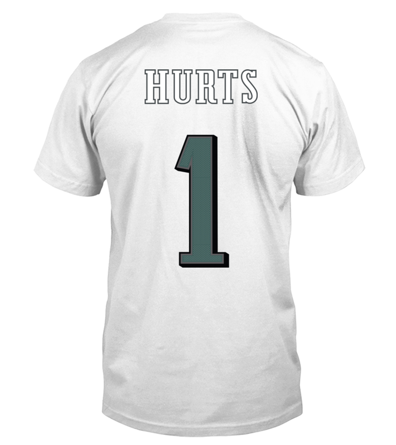 shopthededicated Jalen Hurts Tee M / White