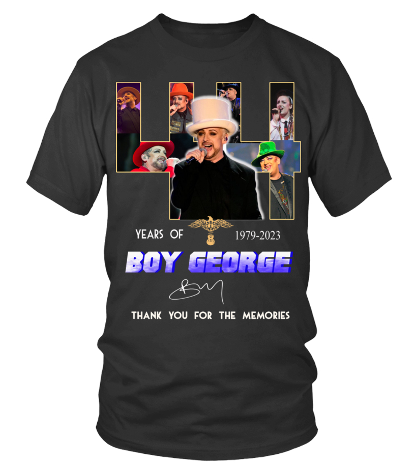 BOY GEORGE 44 YEARS OF 1979-2023 - T-shirt | Teezily