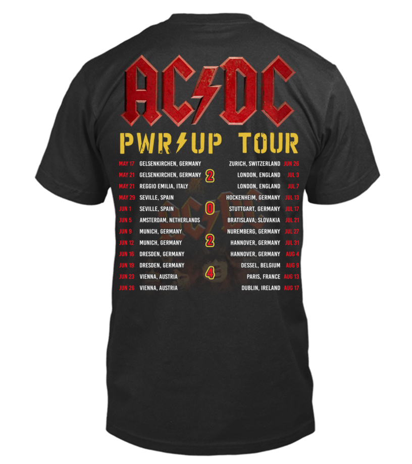 Power Up Logo T-Shirt – ACDC