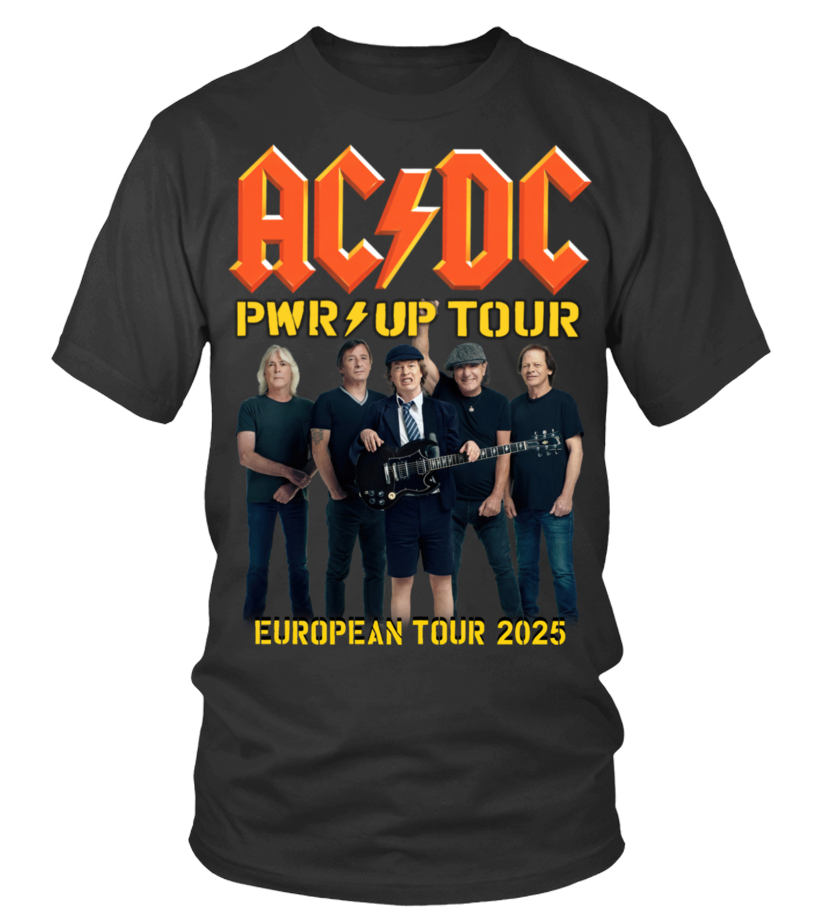 AC⚡️DC 1979 /1980 Back In Black Tour Europe Shirt RARE