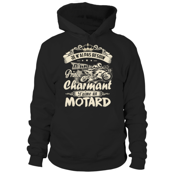 Sweat best sale motard humoristique