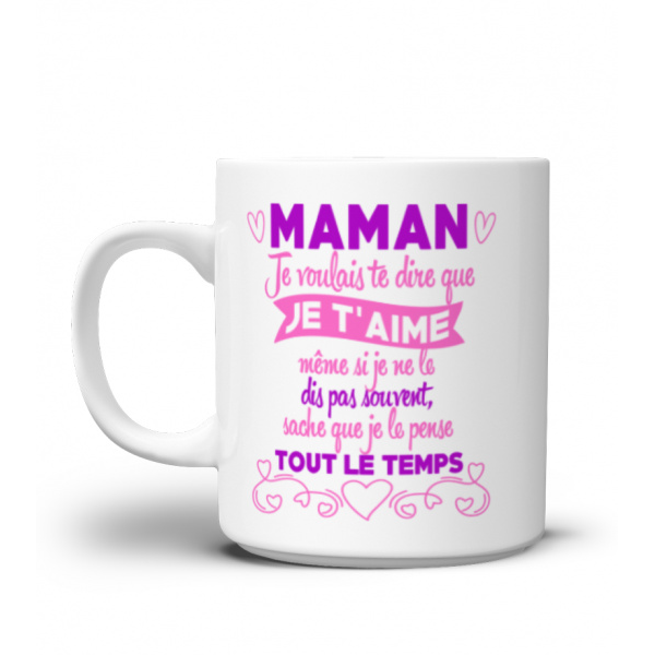 Je suis une mamounette de compet Mug maman cadeau maman Imprim/é en France Cadeau fete des m/ères cadeau pour maman tasse originale Manahia