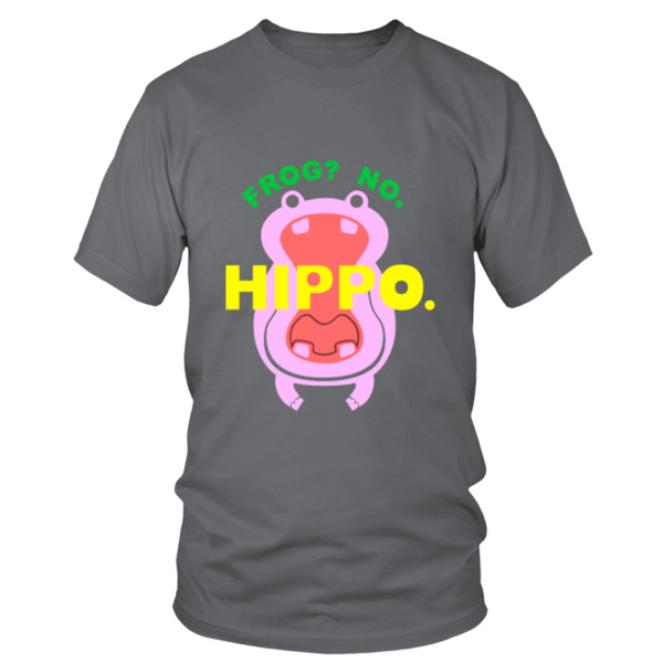 frog no hippo shirt