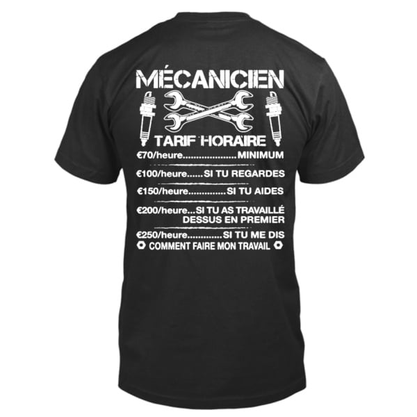 T shirt de mecanicien T collector T Shirts Sweats Mugs et Bijoux droles originaux et personnalises