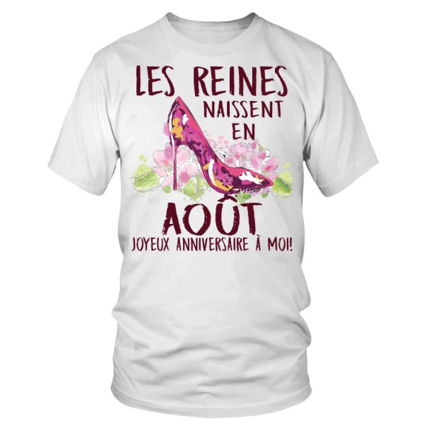 T Shirt Joyeux Anniversaire A Moi Teezily