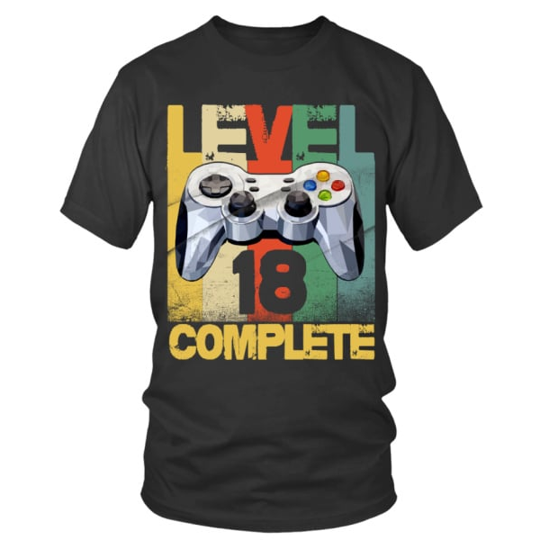 18 Geburtstag Party Junge Gamer Zocker T Shirt Teezily