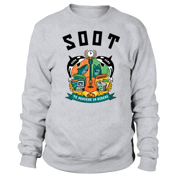 Wilbur Soot College Technicolour Sweater Good4UTee