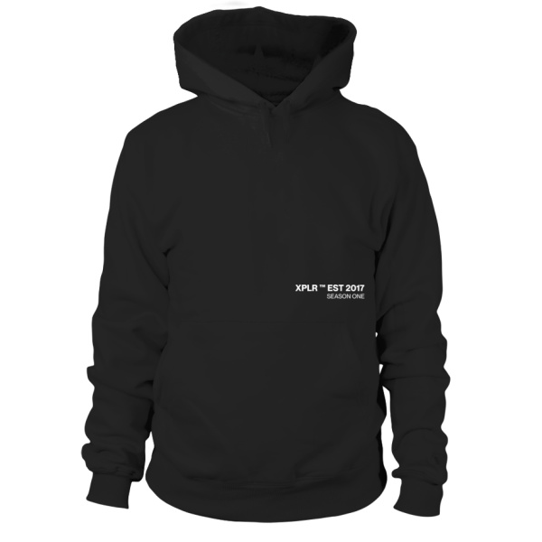 Xplr black hoodie shop