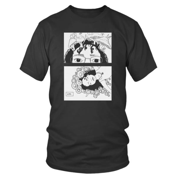 Umi Merch Black Shirt Yelish