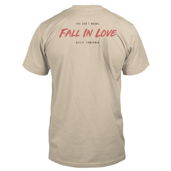 Bailey Zimmerman Fall In Love Official Clothing | Yelish