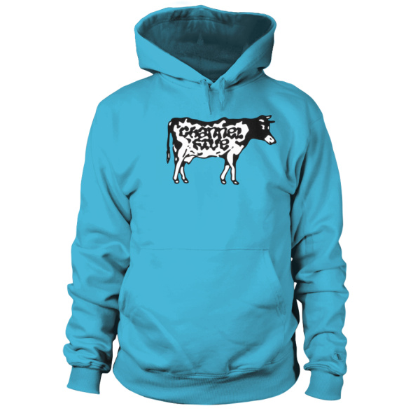 Cow sweatshirt hoodie clearance