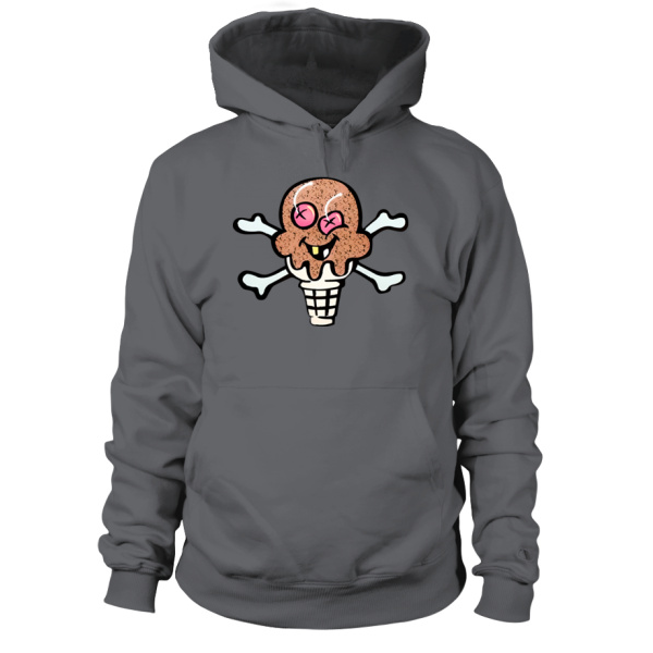 Zero Fatigue Smino Men s Ice Cream X Zero Fatigue Cones N Bones Hoodie Scribesun