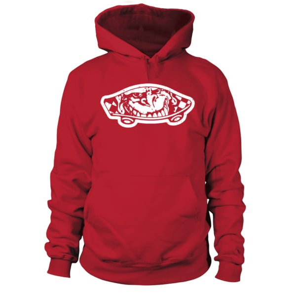 Gorilla Biscuits Skateboard Red Hoodie New Scribesun